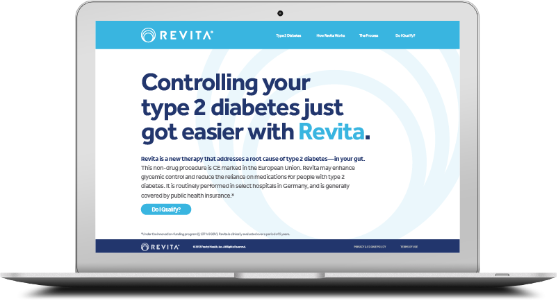 Revita website preview